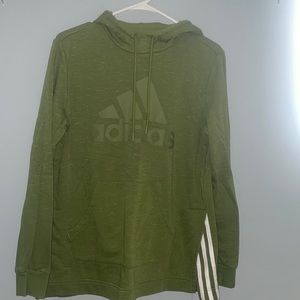 Green Adidas hoodie